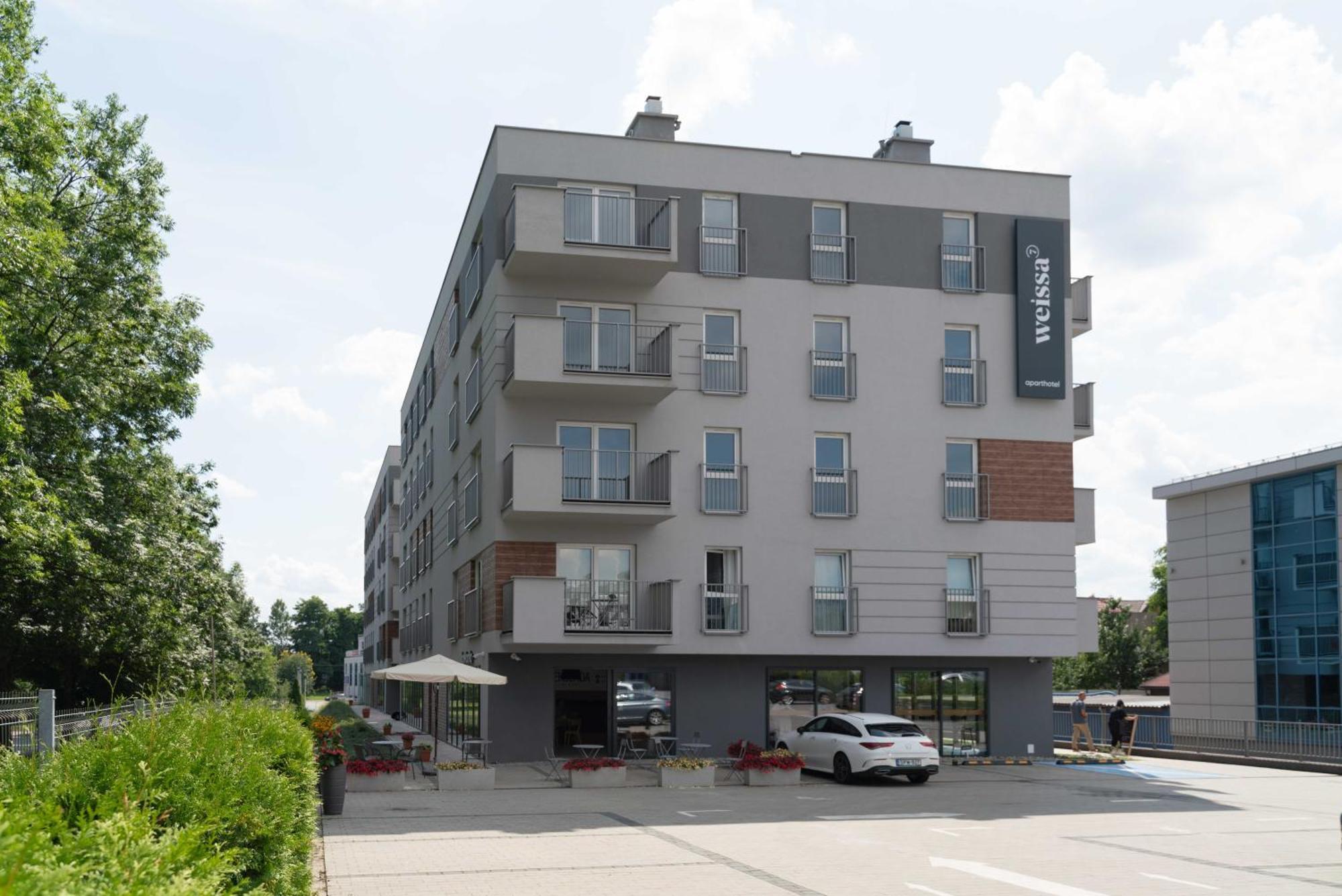 Aparthotel Weissa 7 Краков Экстерьер фото