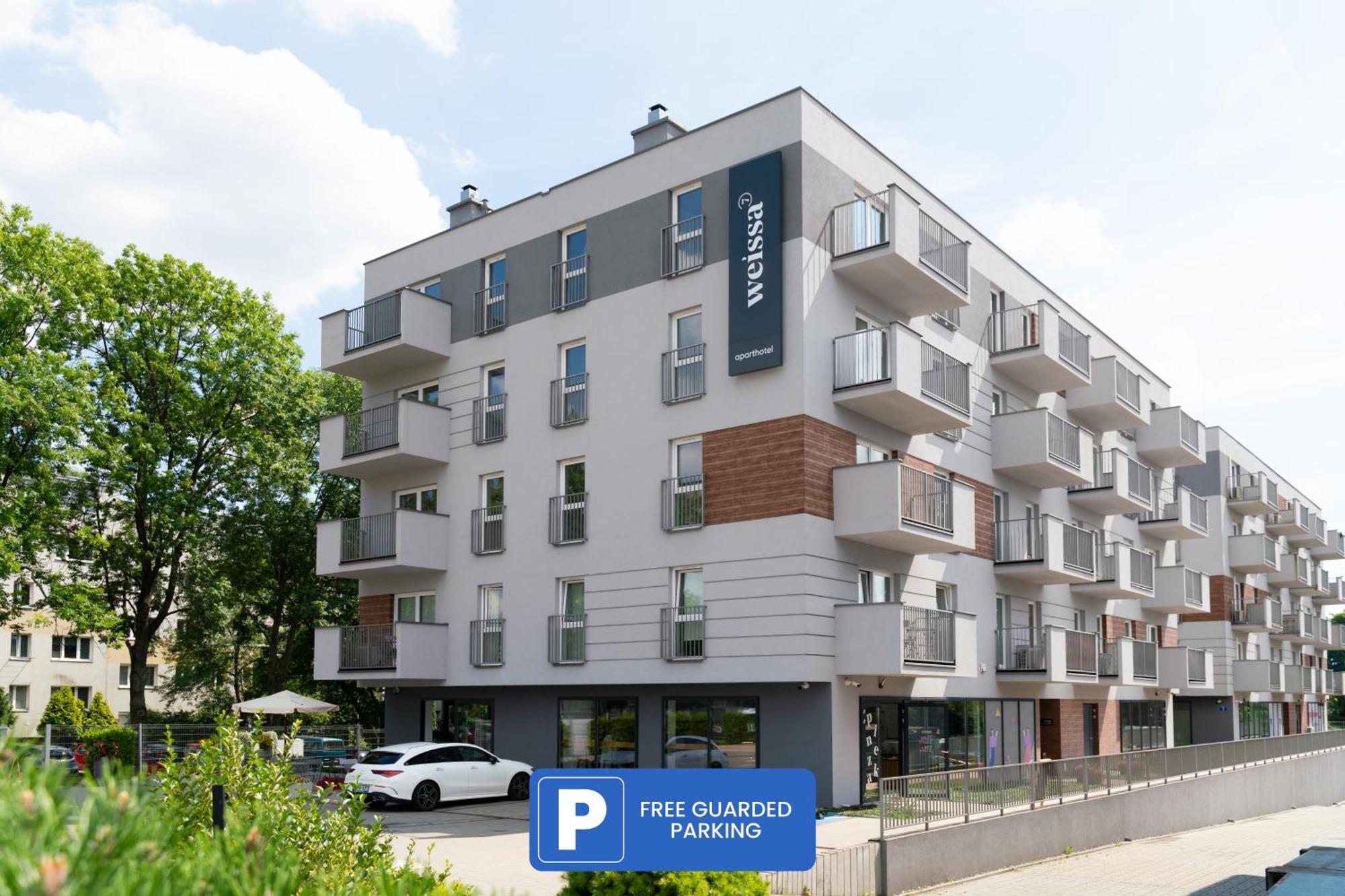 Aparthotel Weissa 7 Краков Экстерьер фото